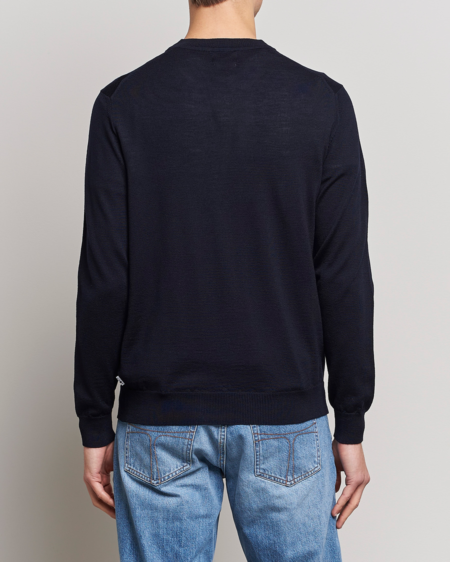 Herre | Trøjer | NN07 | Ted Merino Crew Neck Pullover Navy Blue