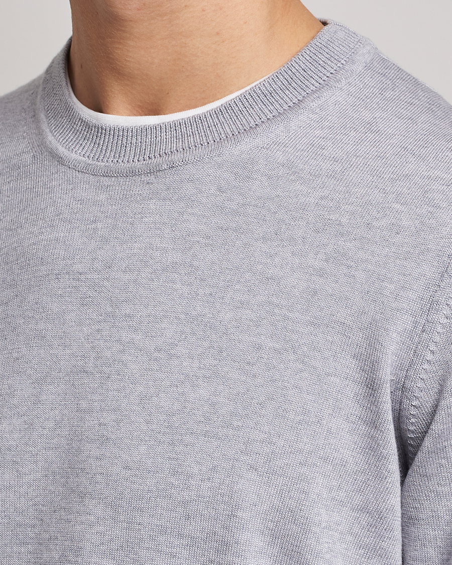 Herre | Trøjer | NN07 | Ted Merino Crew Neck Pullover Light Grey