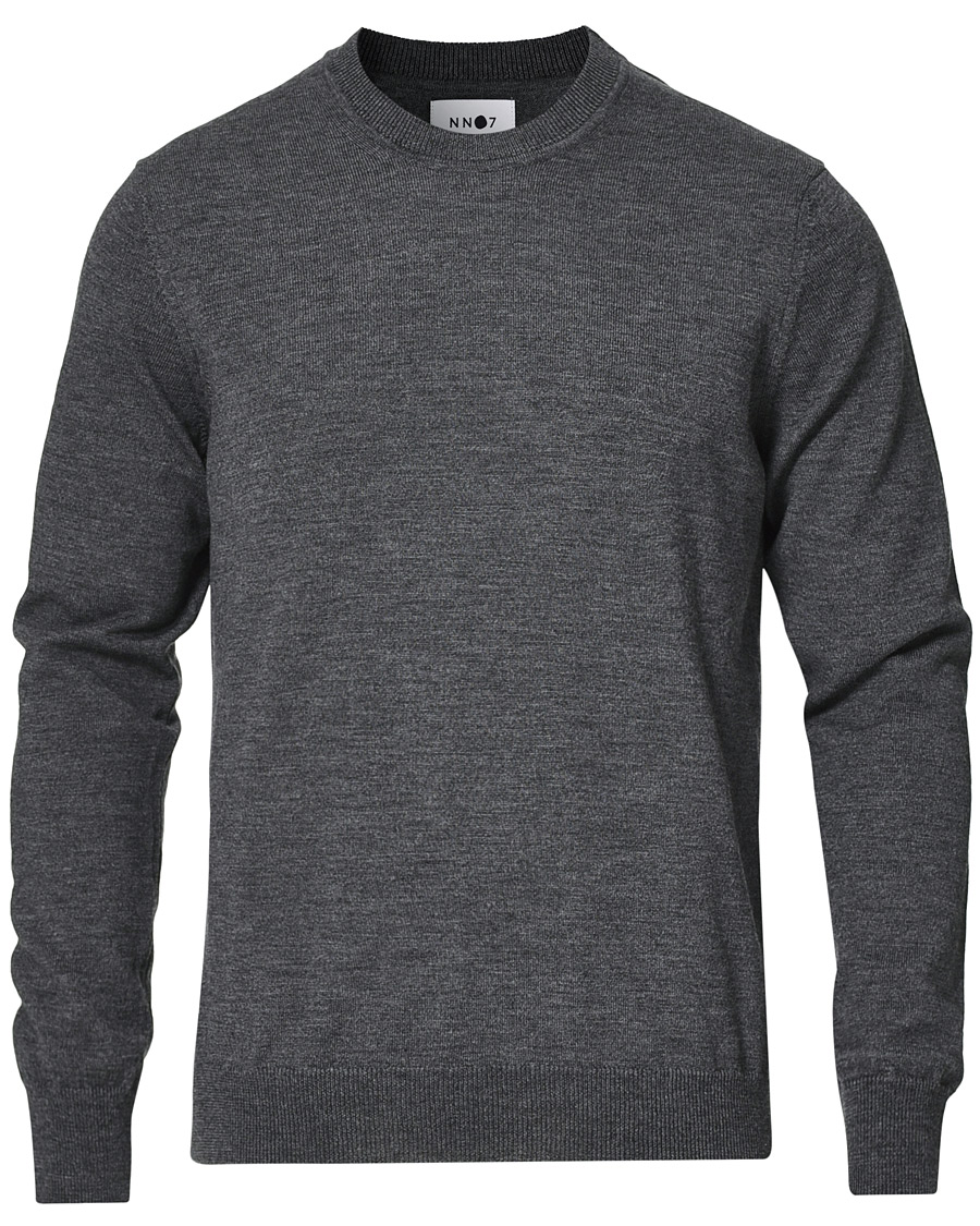 Herre | Trøjer | NN07 | Ted Merino Crew Neck Pullover Antracite
