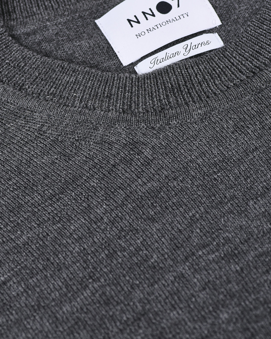 Herre | Trøjer | NN07 | Ted Merino Crew Neck Pullover Antracite