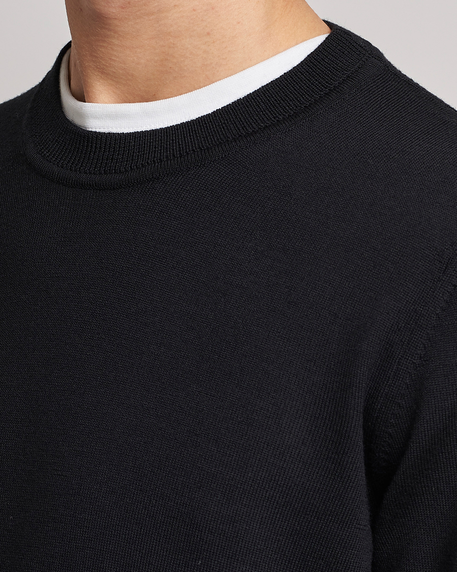 Herre | Trøjer | NN07 | Ted Merino Crew Neck Pullover Black