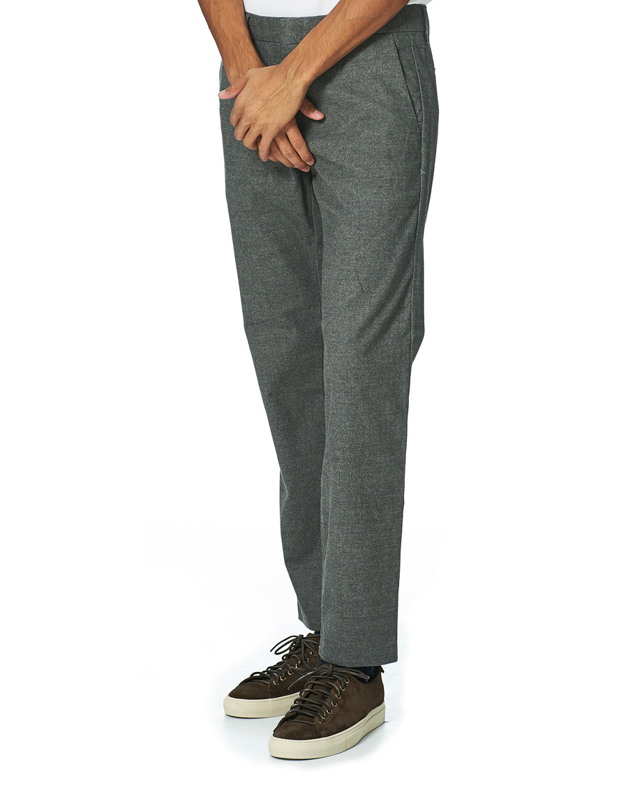 Herre | Bukser | NN07 | Theo Regular Fit Brushed Cotton Chinos Grey
