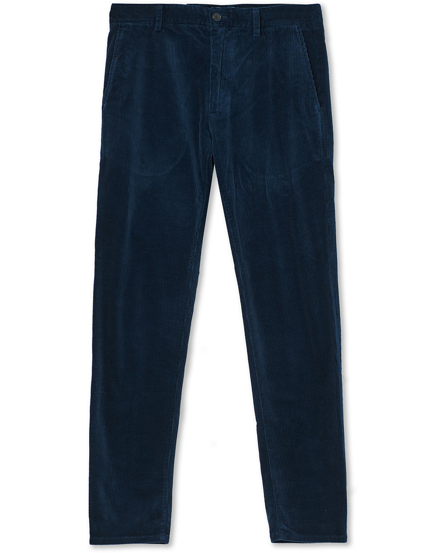 Herre | Bukser | NN07 | Karl Regular Fit Corduroy Trousers Ocean