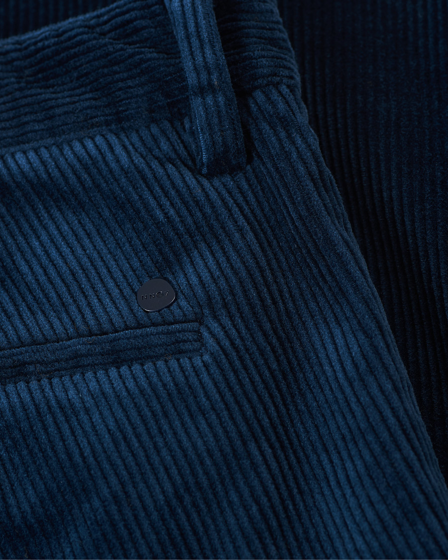 Herre | Bukser | NN07 | Karl Regular Fit Corduroy Trousers Ocean