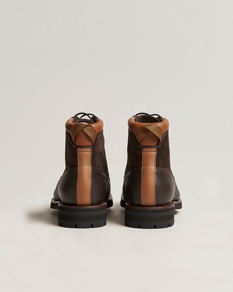 Herre | Heschung Raphia Leather/Suede Boot Moro/Coffee | Heschung | Raphia Leather/Suede Boot Moro/Coffee