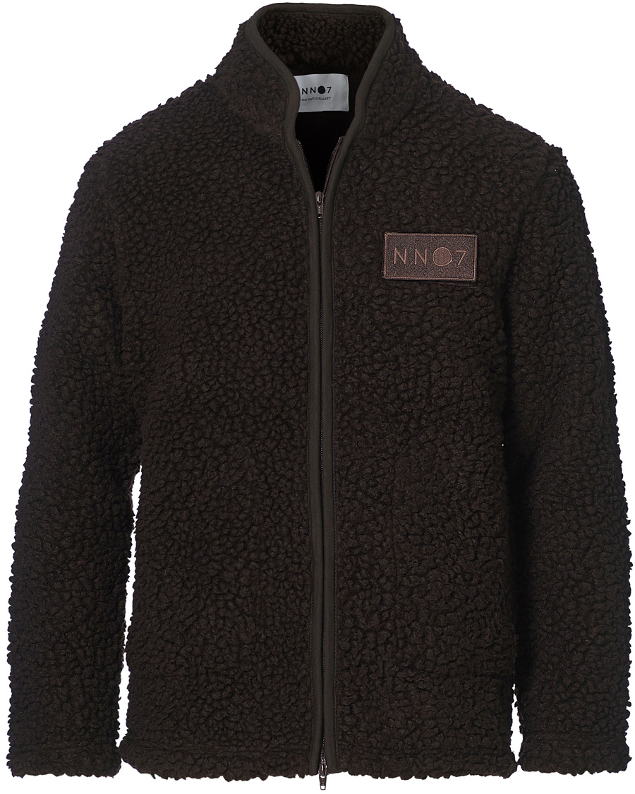 Herre | Trøjer | NN07 | Morten Fleece Full Zip Brown