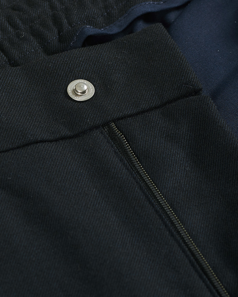 Herre | Bukser | NN07 | Foss Brushed Drawstring Pants Navy Blue