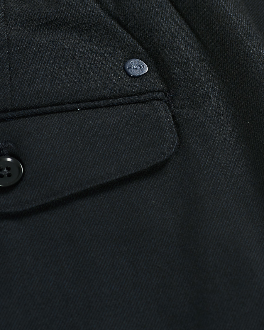 Herre | Bukser | NN07 | Foss Brushed Drawstring Pants Navy Blue