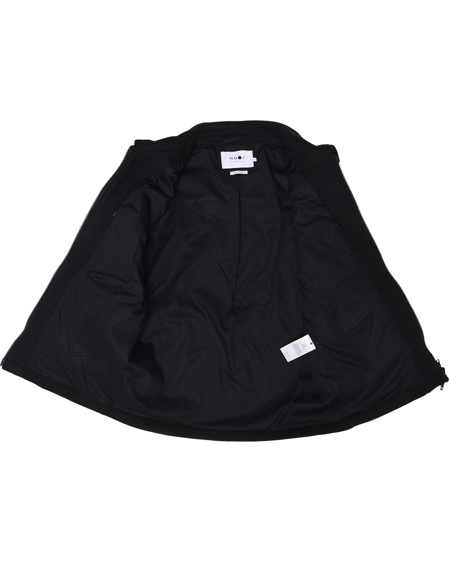 Herre | Jakker | NN07 | Gael Wool Flight Jacket Navy Blue