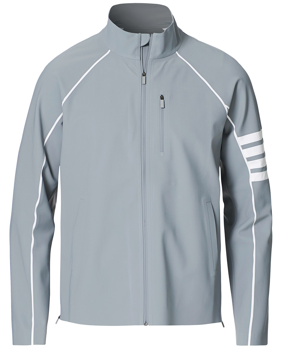 Herre | Jakker | Thom Browne | 4 Bar Tokio Compression Jacket Light Grey