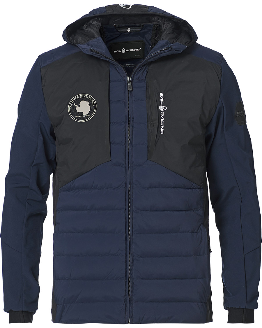 Herre | Jakker | Sail Racing | Antartica Hybrid Hooded Jacket Dark Navy