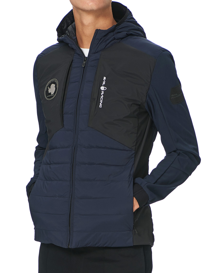 Herre | Jakker | Sail Racing | Antartica Hybrid Hooded Jacket Dark Navy