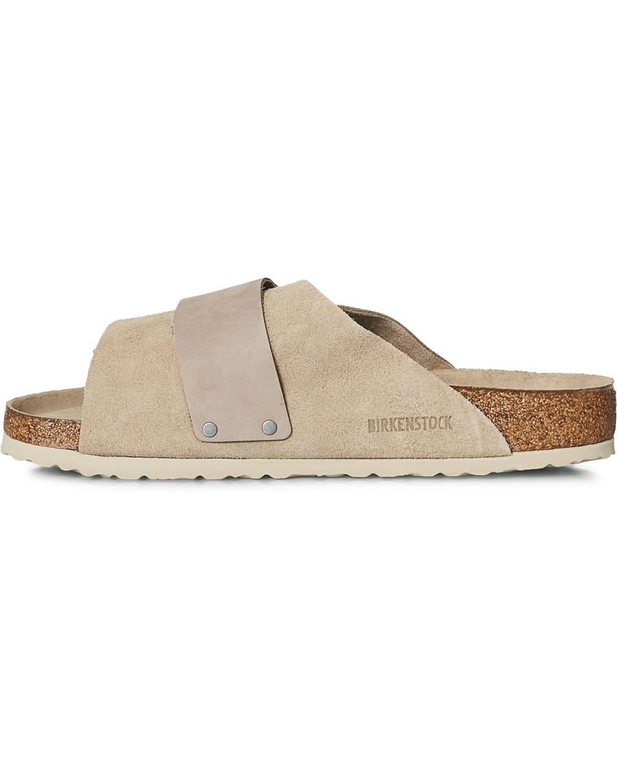 Herre | | BIRKENSTOCK | Kyoto Soft Footbed Gray Taupe