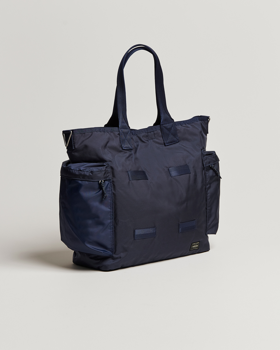 Herre | Tasker | Porter-Yoshida & Co. | Force 2Way Tote Bag Navy Blue