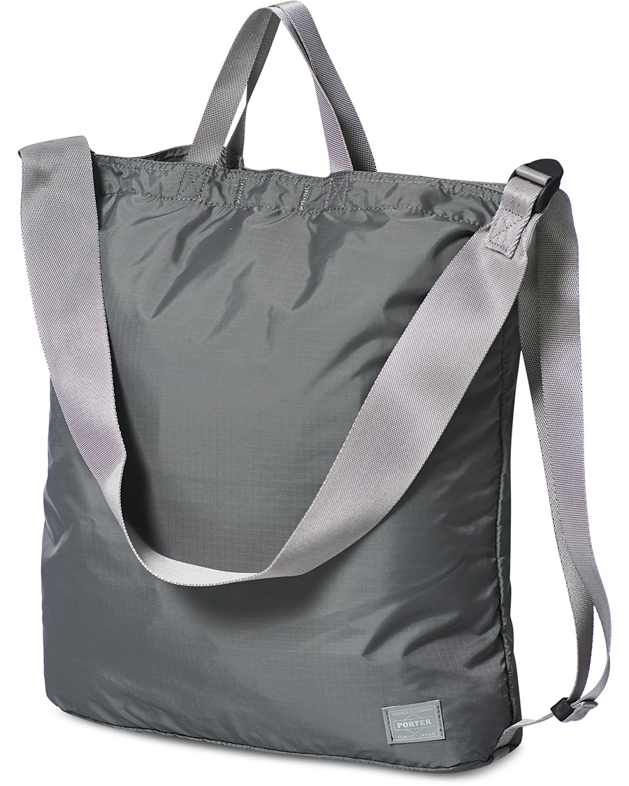 Herre | Porter-Yoshida & Co. Flex 2Way Shoulder Bag Grey | Porter-Yoshida & Co. | Flex 2Way Shoulder Bag Grey