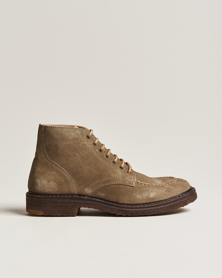 Herre | Astorflex Nuvoflex Lace Up Boot Stone Suede | Astorflex | Nuvoflex Lace Up Boot Stone Suede