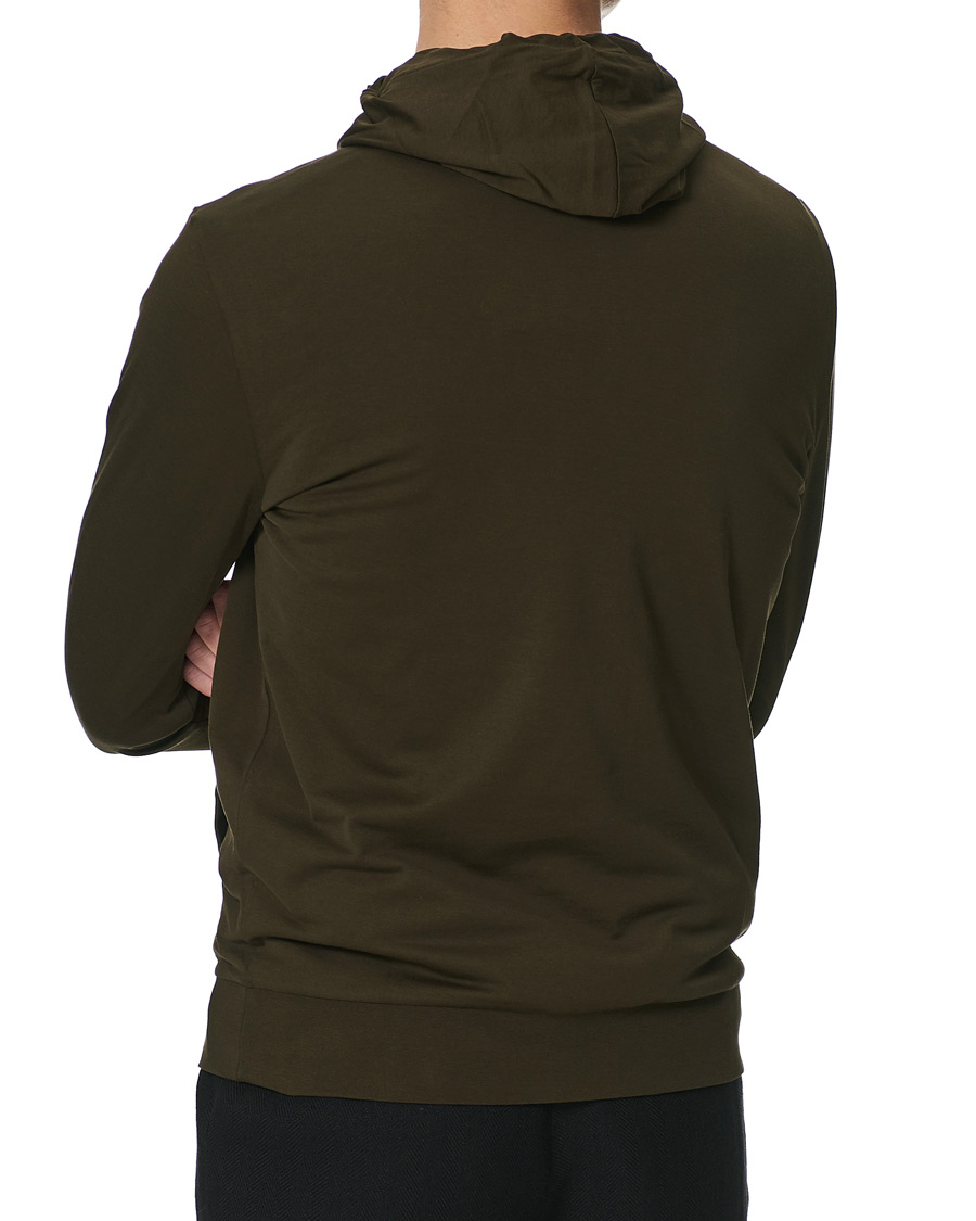 Herre | Trøjer | Ralph Lauren Purple Label | Luxury Lisle Hoodie Inverness Loden