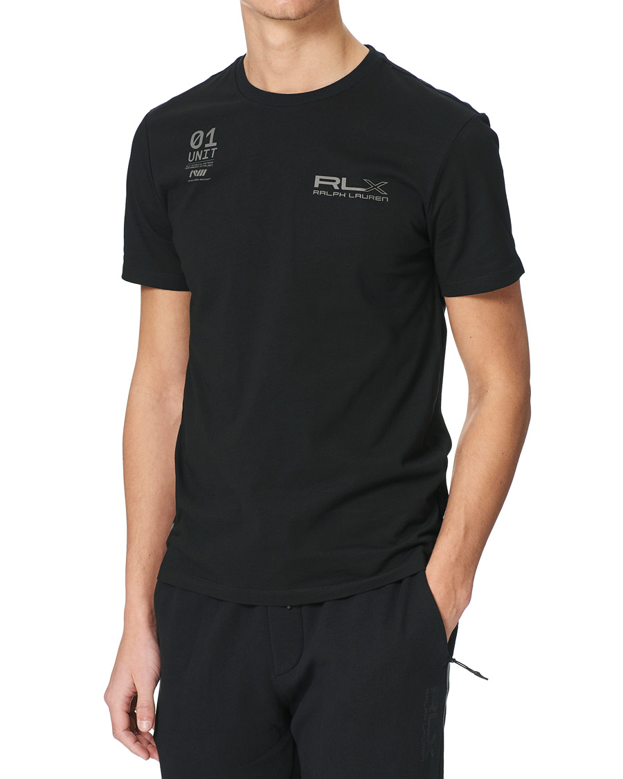 Herre | T-Shirts | RLX Ralph Lauren | Ultimate Performance Crew Neck Tee Black