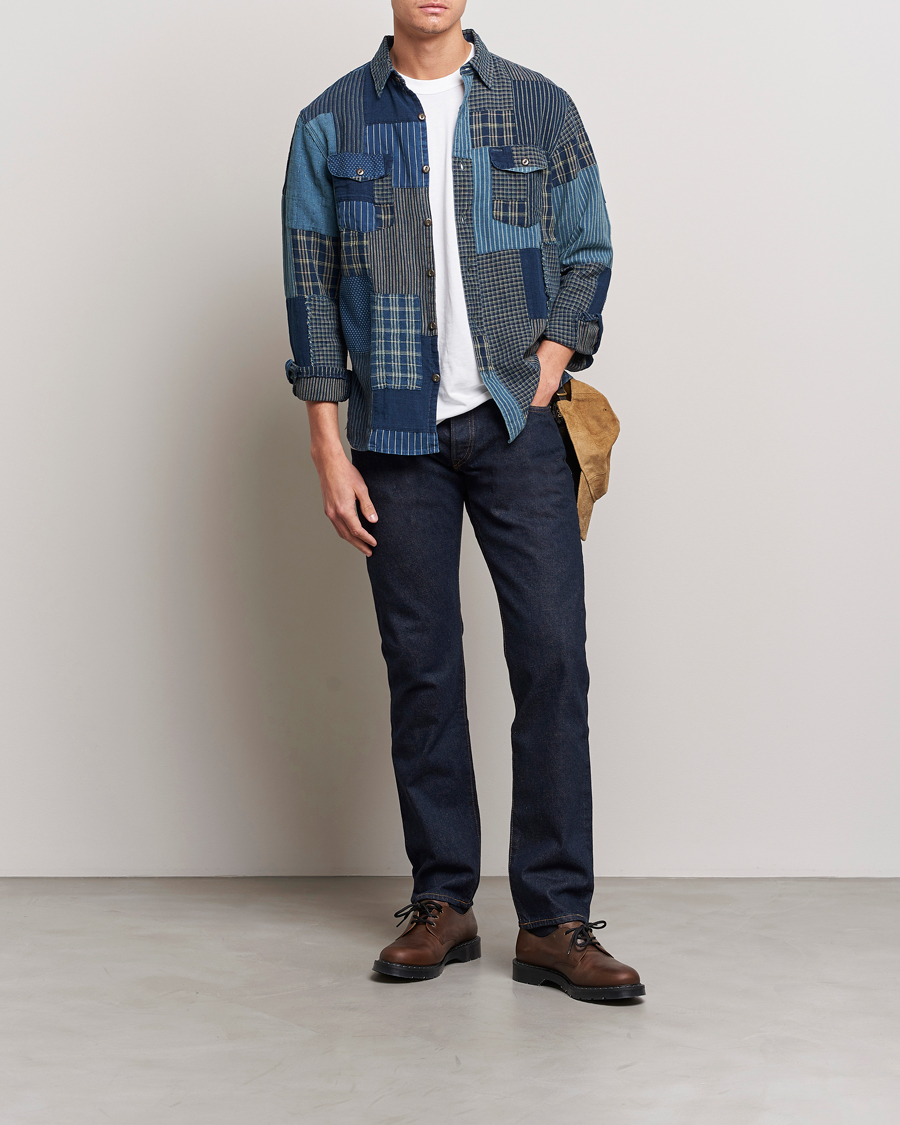 Herre | Bukser | RRL | Slim Fit 5-Pocket Denim Once Washed