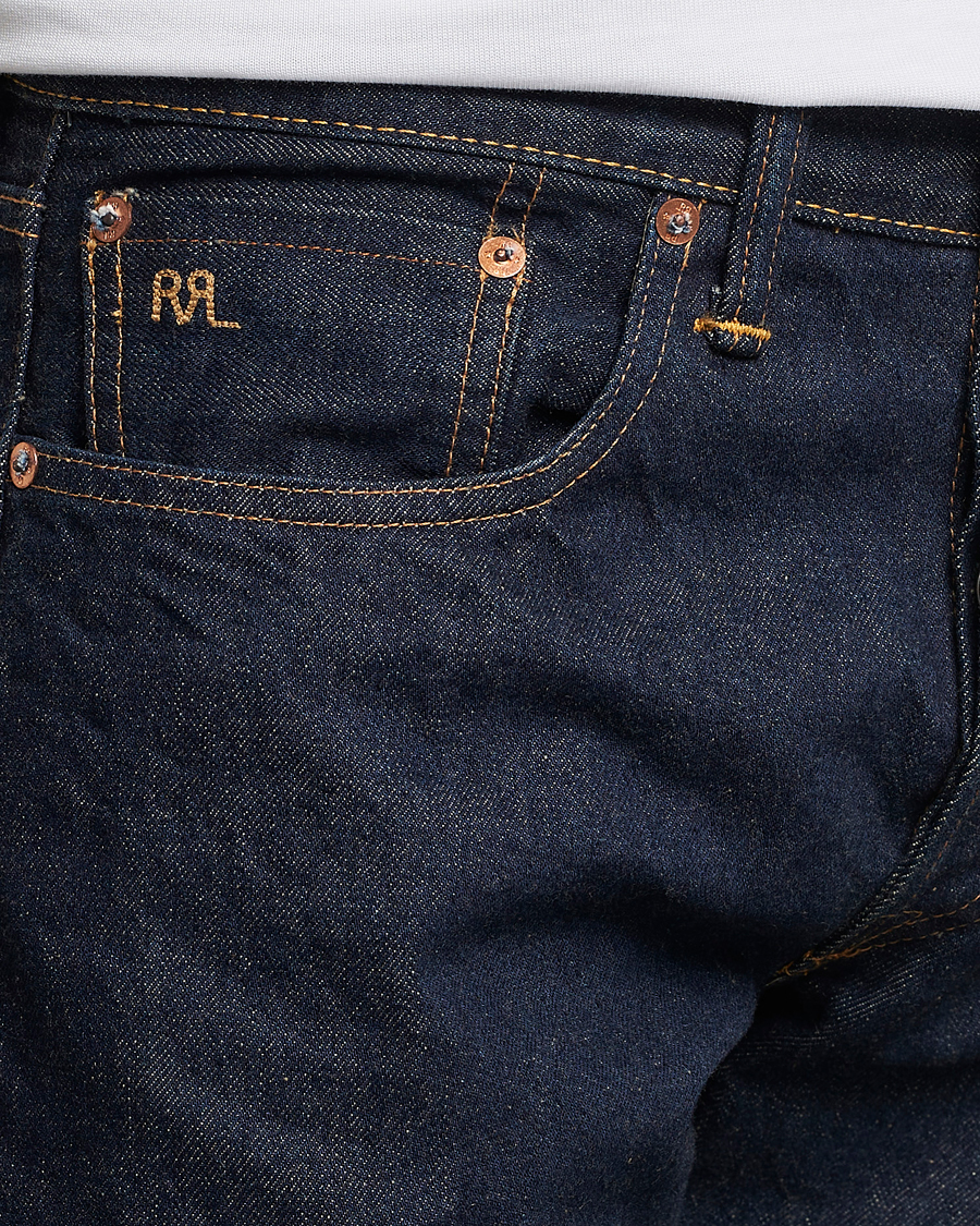 Herre | Bukser | RRL | Slim Fit 5-Pocket Denim Once Washed