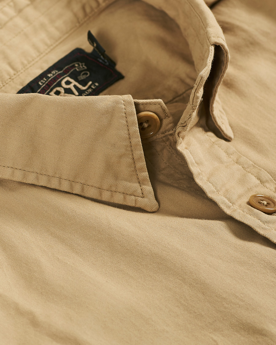 Herre | Skjorter | RRL | New Military Pocket Shirt Classic Khaki