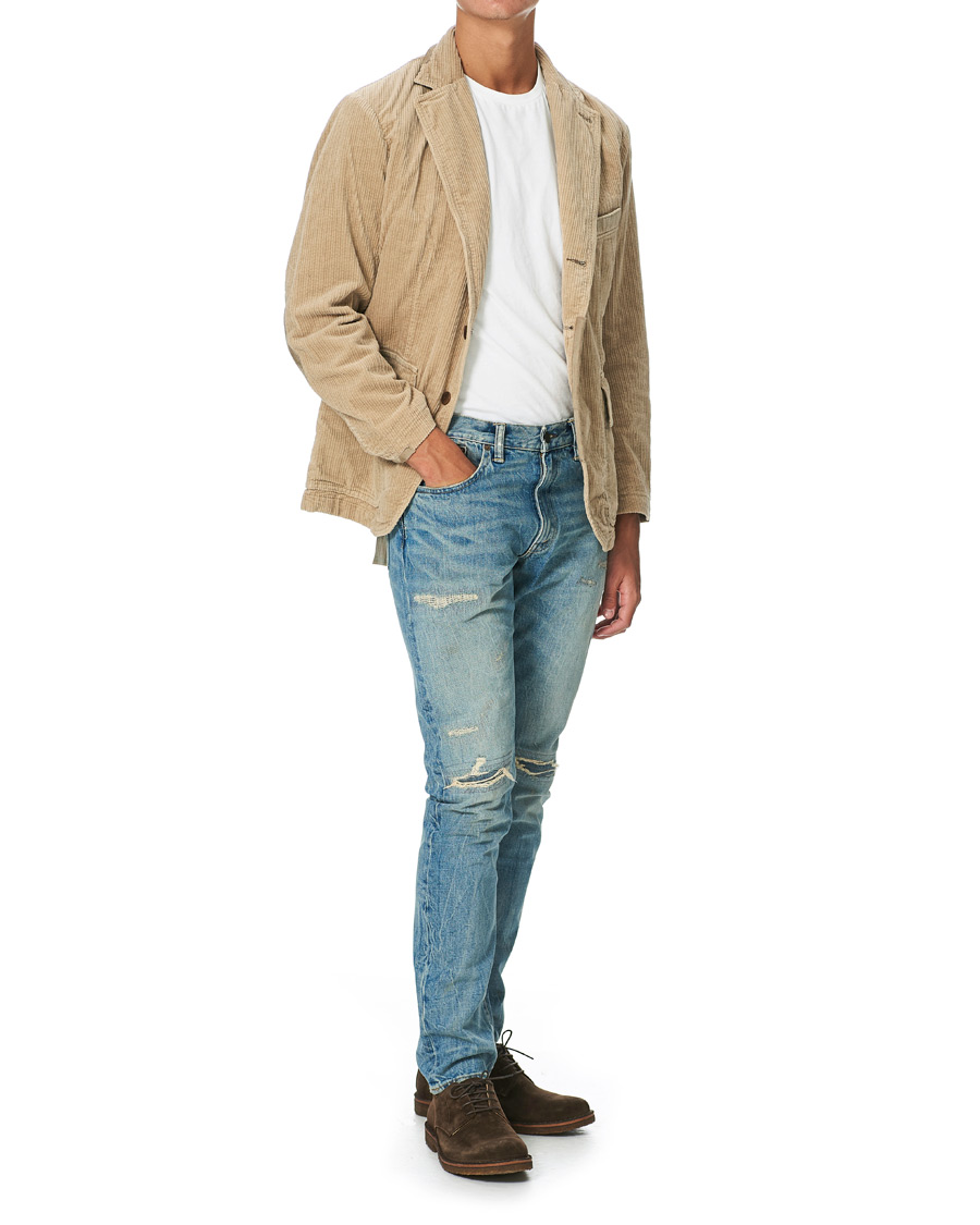 Herre | Blazere & jakker | RRL | Howdon Corduroy Sport Jacket Stone