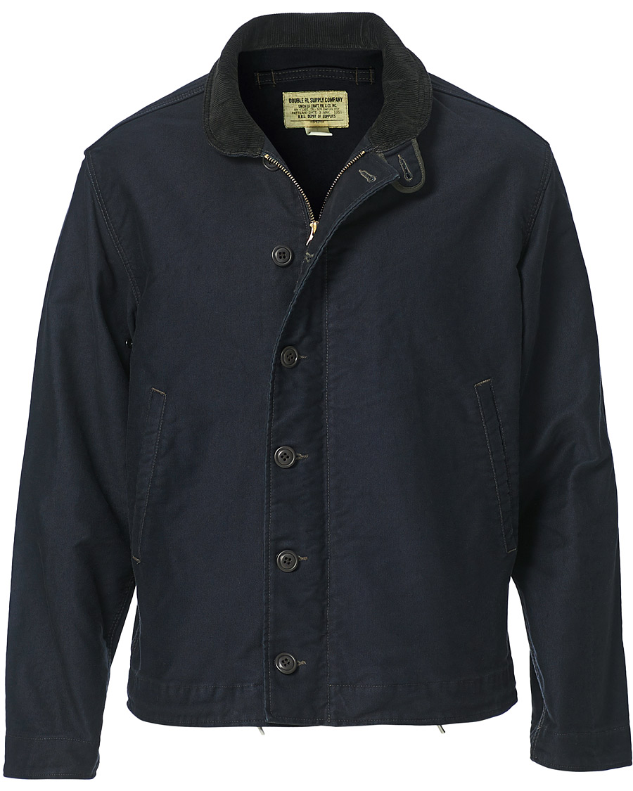 Herre | Jakker | RRL | Bower Deck Jacket Dark Navy