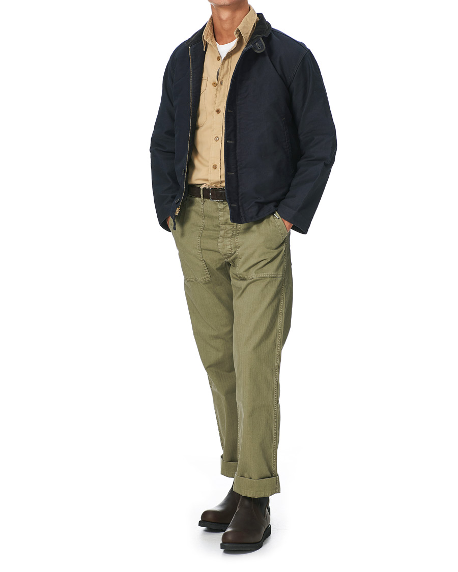 Herre | Jakker | RRL | Bower Deck Jacket Dark Navy