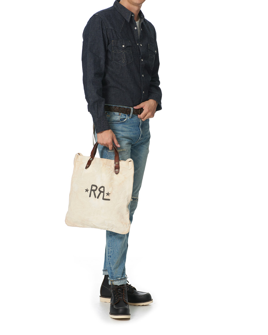 Herre | RRL Market Tote Bag Greige | RRL | Market Tote Bag Greige