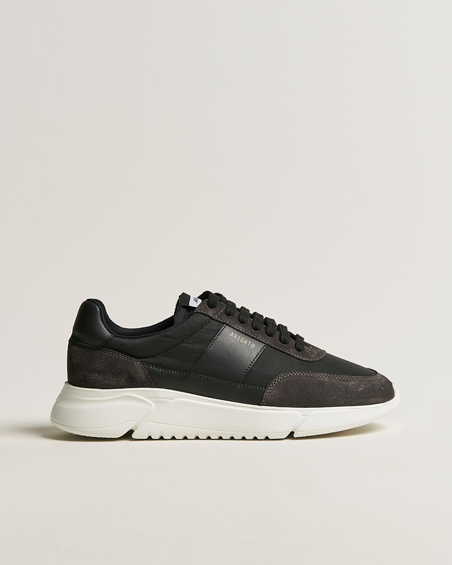 Herre | Running sneakers | Axel Arigato | Genesis Vintage Runner Sneaker Black/Grey Suede