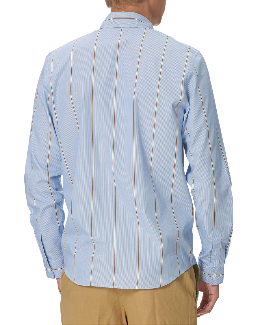 Herre | Skjorter | A.P.C. | Anthony Striped Shirt Light Blue