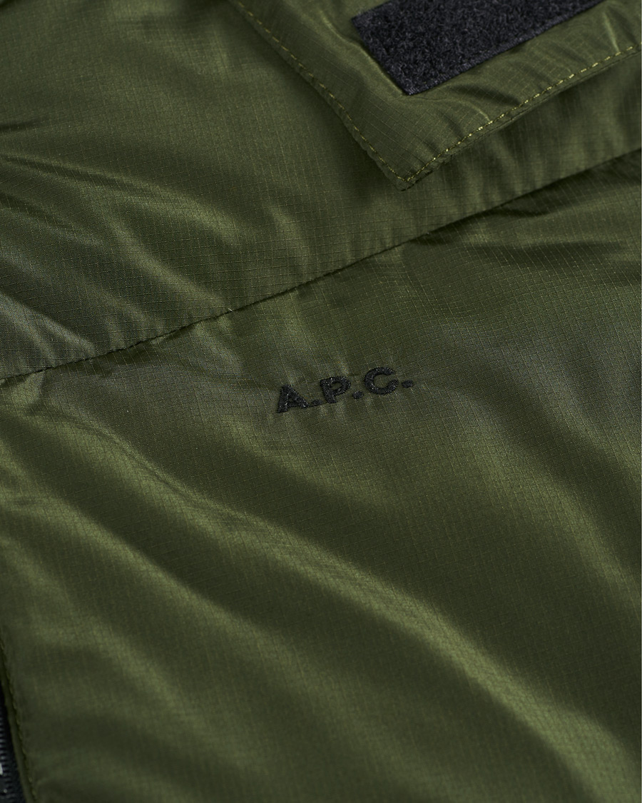 Herre | Jakker | A.P.C. | Down Puffer Jacket Dark Green