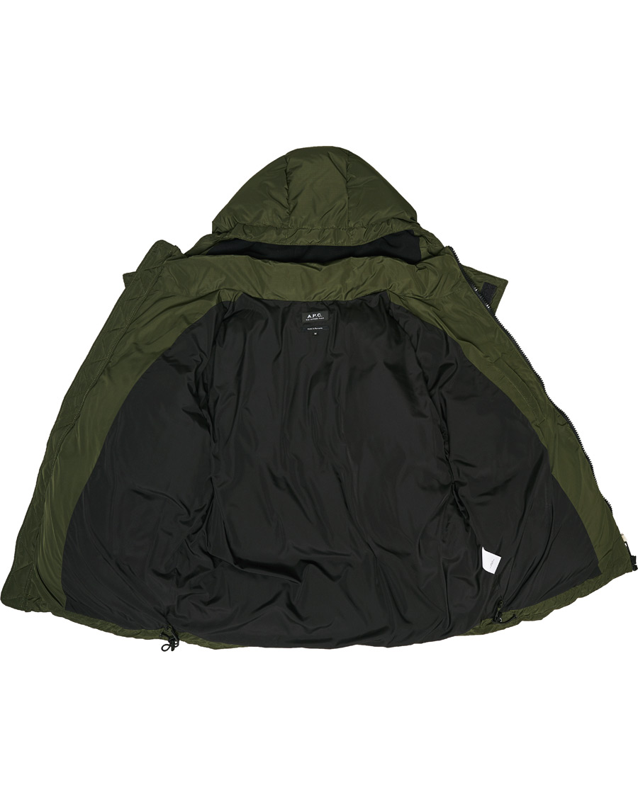 Herre | Jakker | A.P.C. | Down Puffer Jacket Dark Green