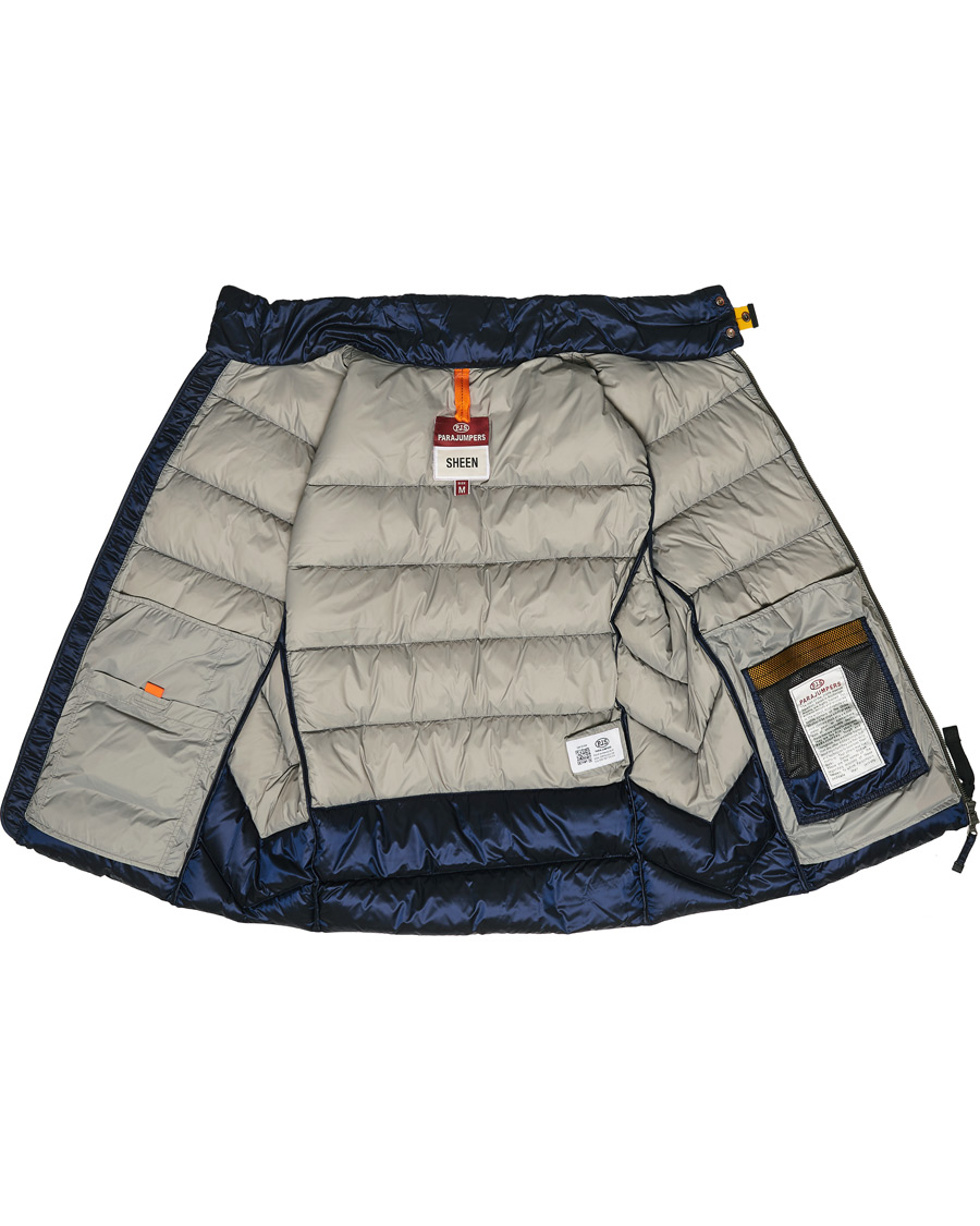 Herre | Jakker | Parajumpers | Jeordie Sheen High Gloss Vest Navy