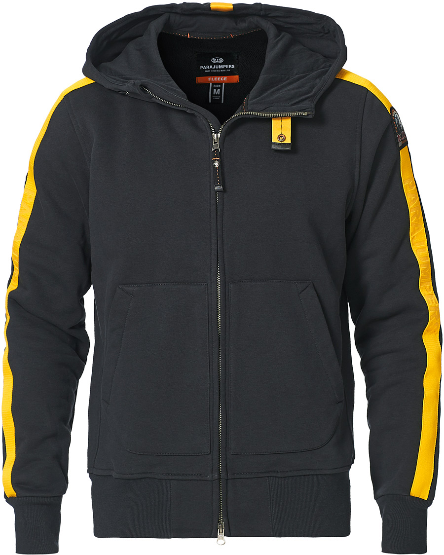 Herre | Trøjer | Parajumpers | Aldrin Full-Zip Hoodie Black