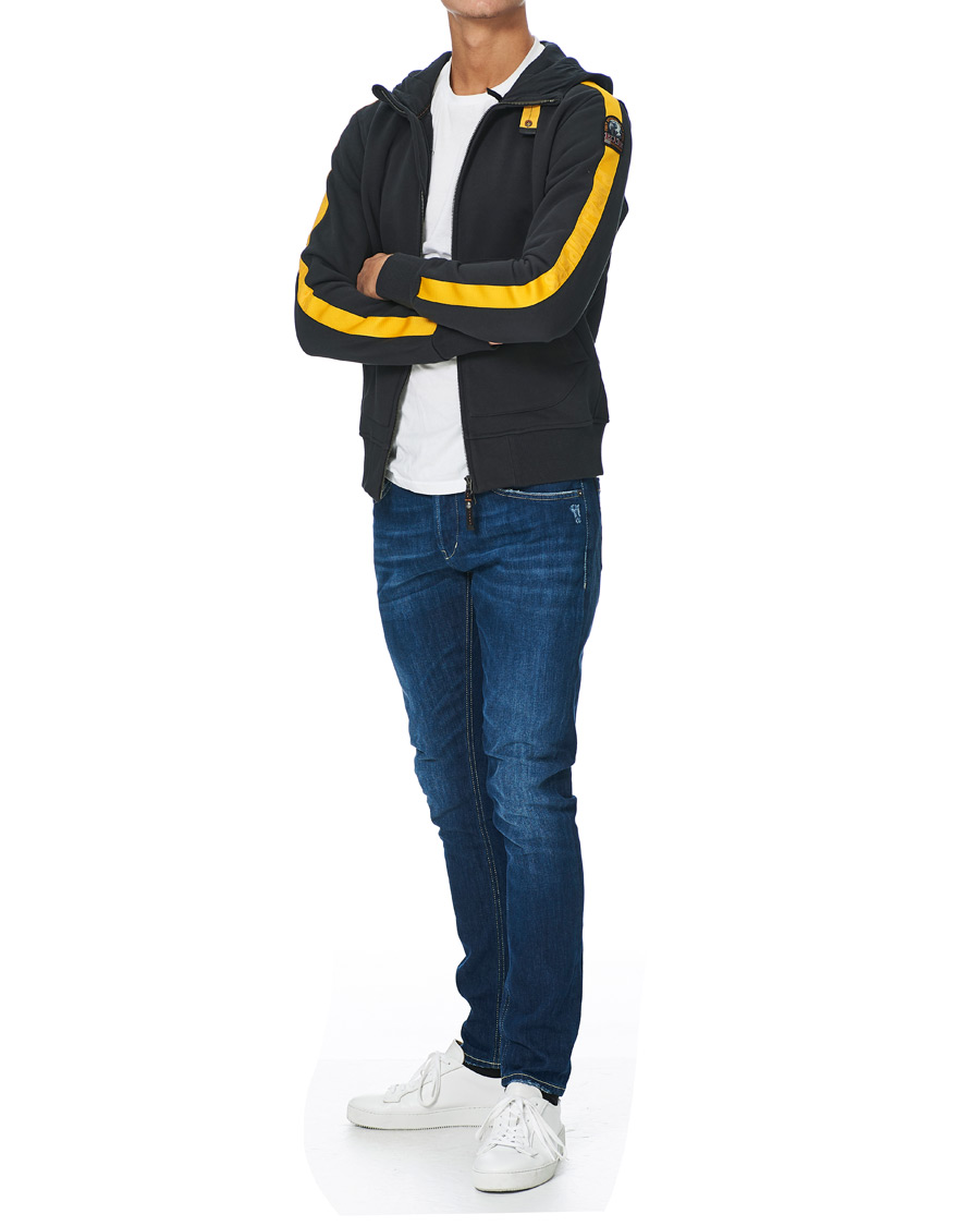 Herre | Trøjer | Parajumpers | Aldrin Full-Zip Hoodie Black