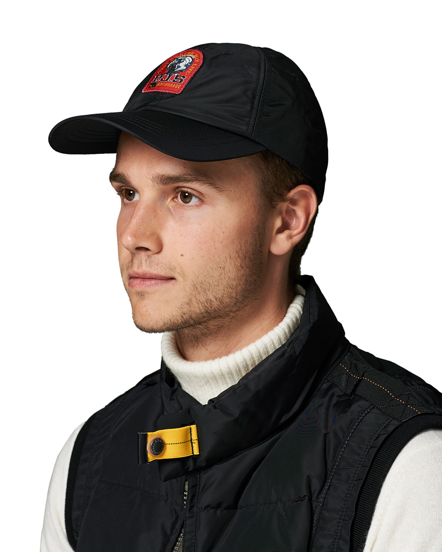 Herre | Parajumpers Patch Cap Black | Parajumpers | Patch Cap Black