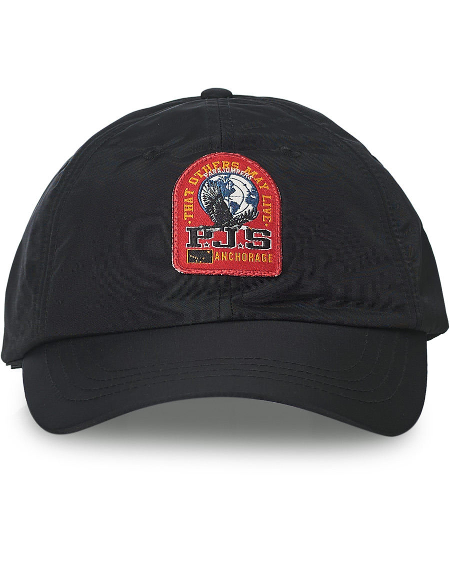 Herre | Parajumpers Patch Cap Black | Parajumpers | Patch Cap Black