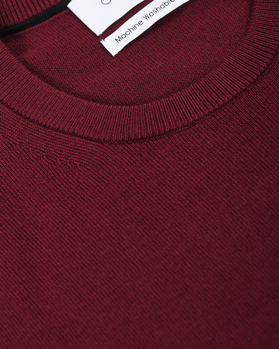 Herre | Trøjer | Calvin Klein | Superior Wool Crew Neck Sweater Tawny Port