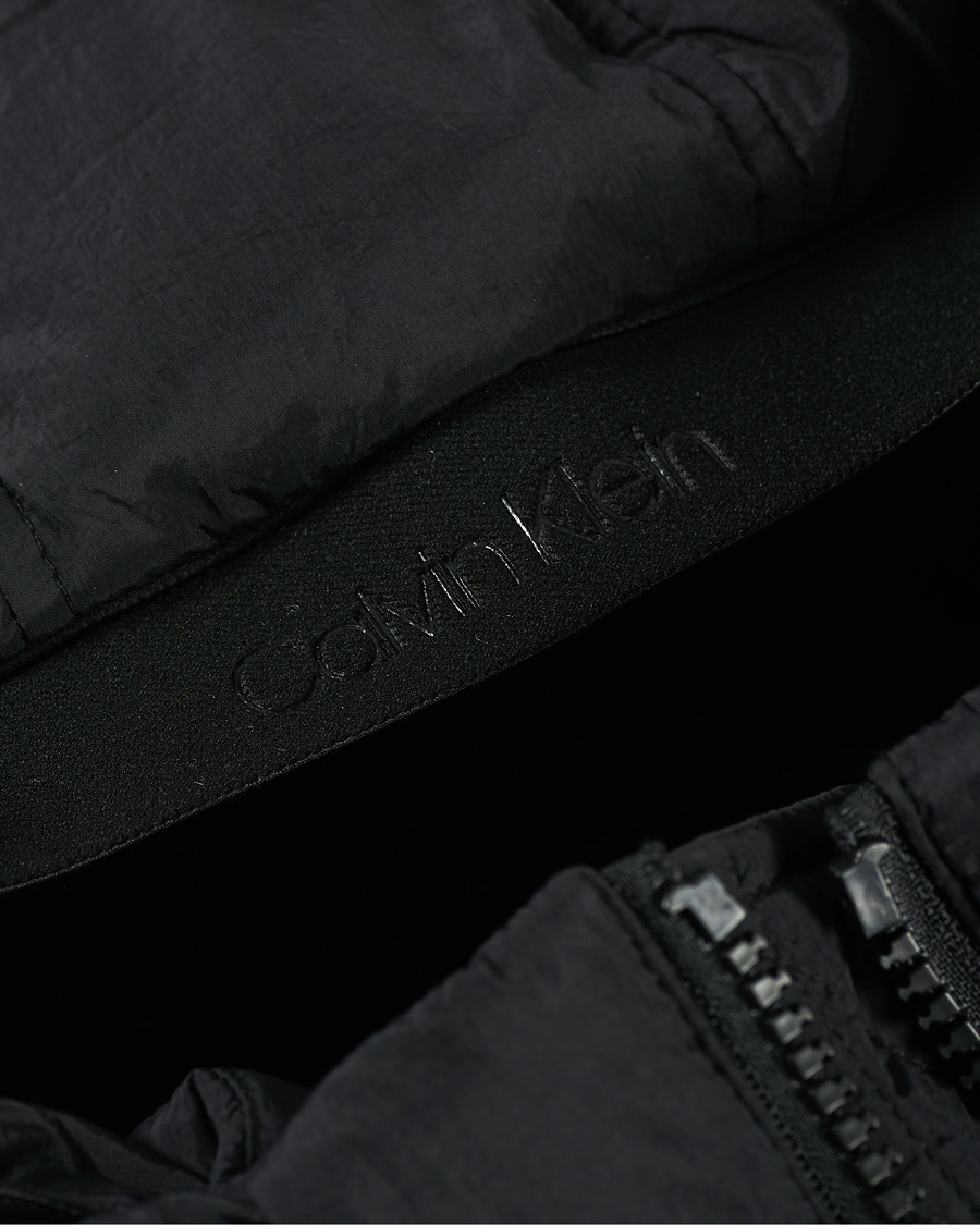 Herre | Jakker | Calvin Klein | Crinkle Nylon Puffer Jacket Black