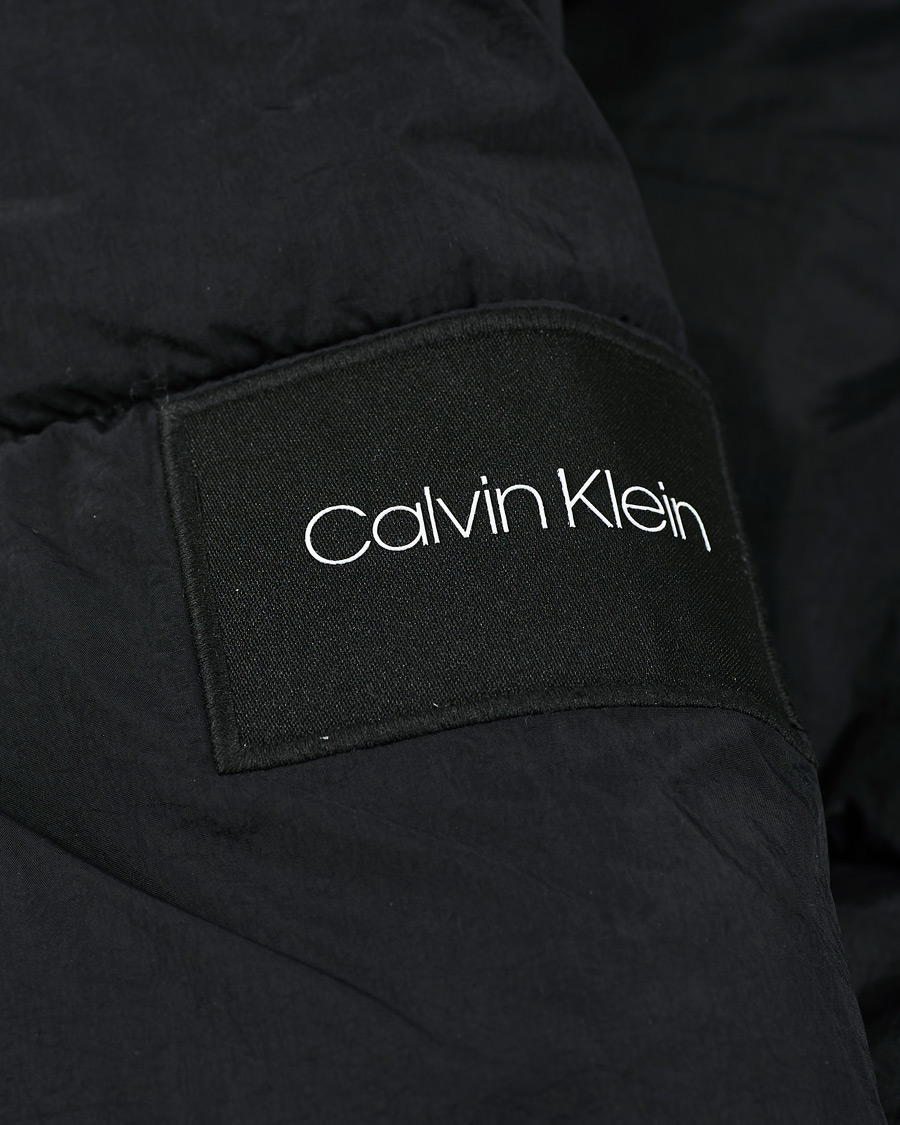 Herre | Jakker | Calvin Klein | Crinkle Nylon Puffer Parka Black