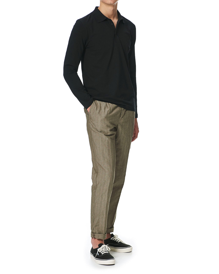 Herre | Trøjer | Filippa K | Luke Lycra Poloshirt Black