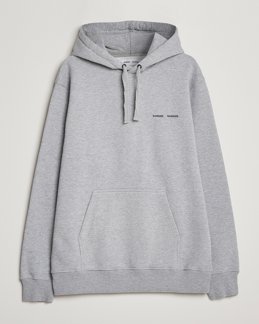 Herre | Trøjer | Samsøe Samsøe | Norsbro Hoodie Grey Melange