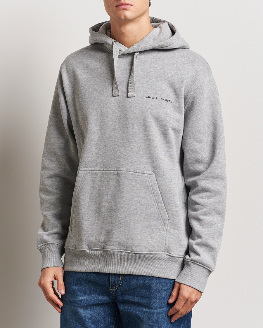 Herre | Trøjer | Samsøe Samsøe | Norsbro Hoodie Grey Melange