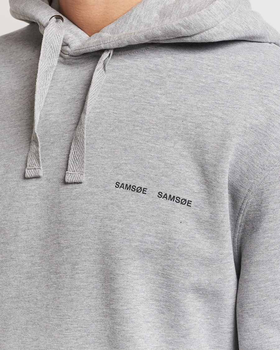 Herre | Trøjer | Samsøe Samsøe | Norsbro Hoodie Grey Melange