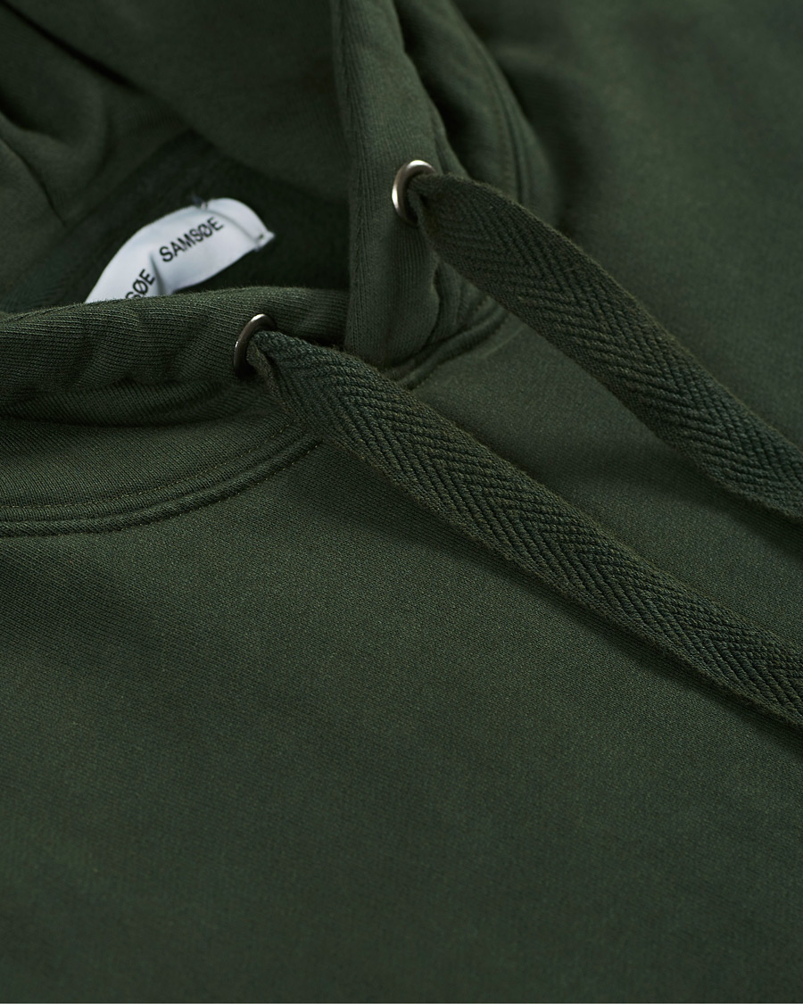 Herre | Trøjer | Samsøe Samsøe | Samsøe & Samsøe Norsbro Hoodie Kambu Green