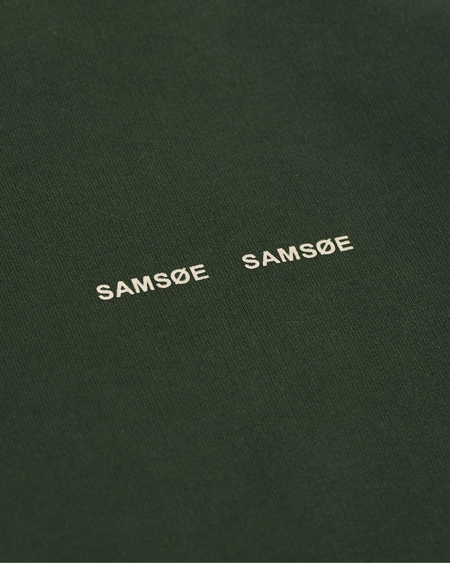 Herre | Trøjer | Samsøe Samsøe | Samsøe & Samsøe Norsbro Hoodie Kambu Green