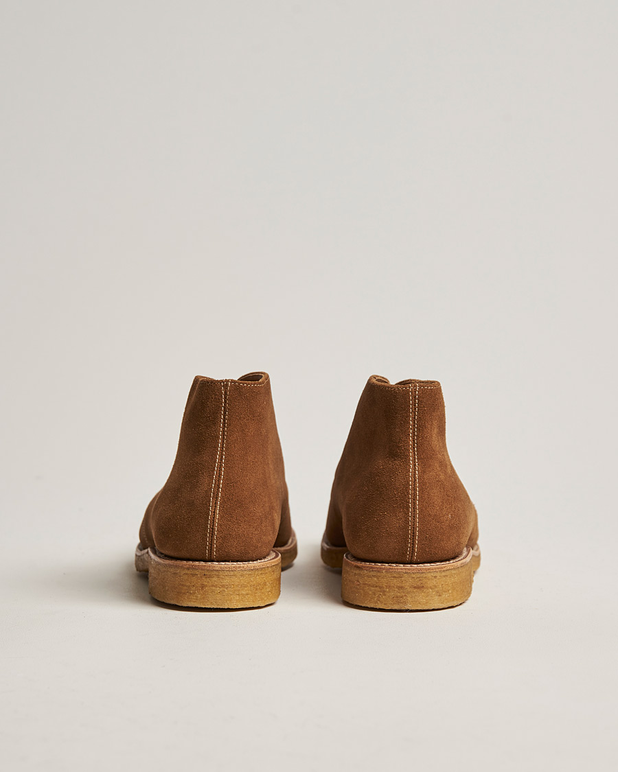 Herre | Loake 1880 Rivington Suede Crepe Sole Chukka Tan | Loake 1880 | Rivington Suede Crepe Sole Chukka Tan