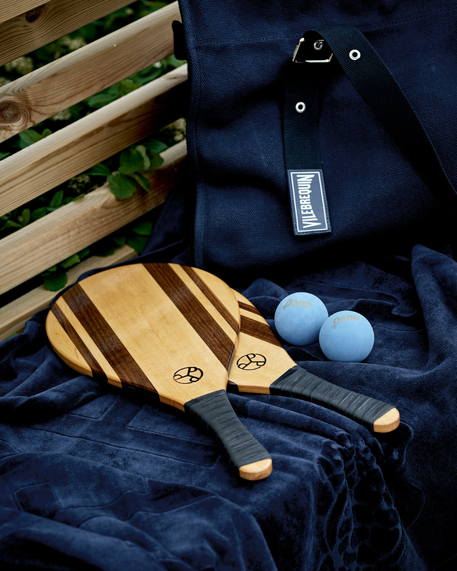 Herre | Please Please Please Sandhammaren Birch/Walnut Beach Bat Set | Please Please Please | Sandhammaren Birch/Walnut Beach Bat Set