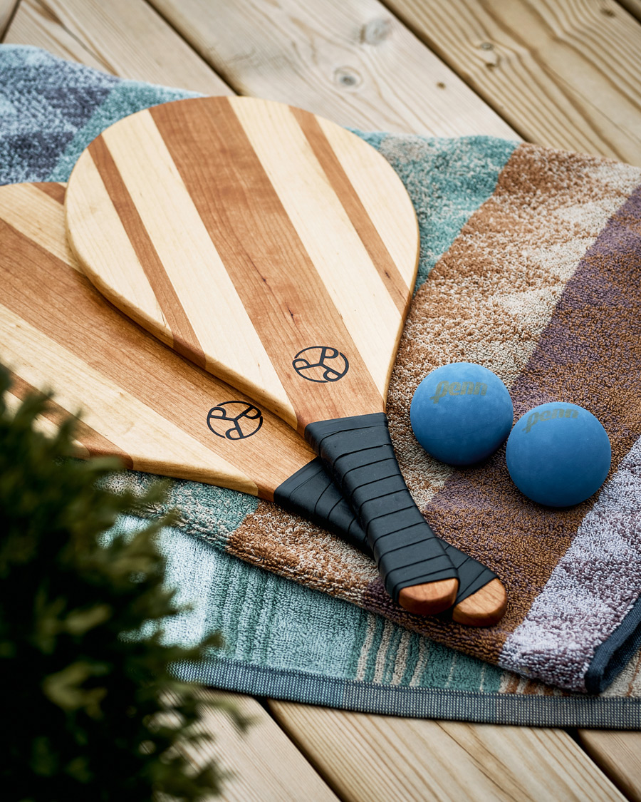 Herre | Please Please Please Haverdal Cherry Wood/Birch Beach Bat Set | Please Please Please | Haverdal Cherry Wood/Birch Beach Bat Set